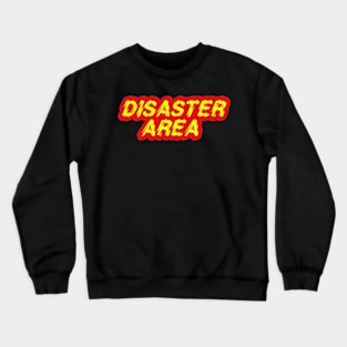 Disaster Area Logo Crewneck Sweatshirt